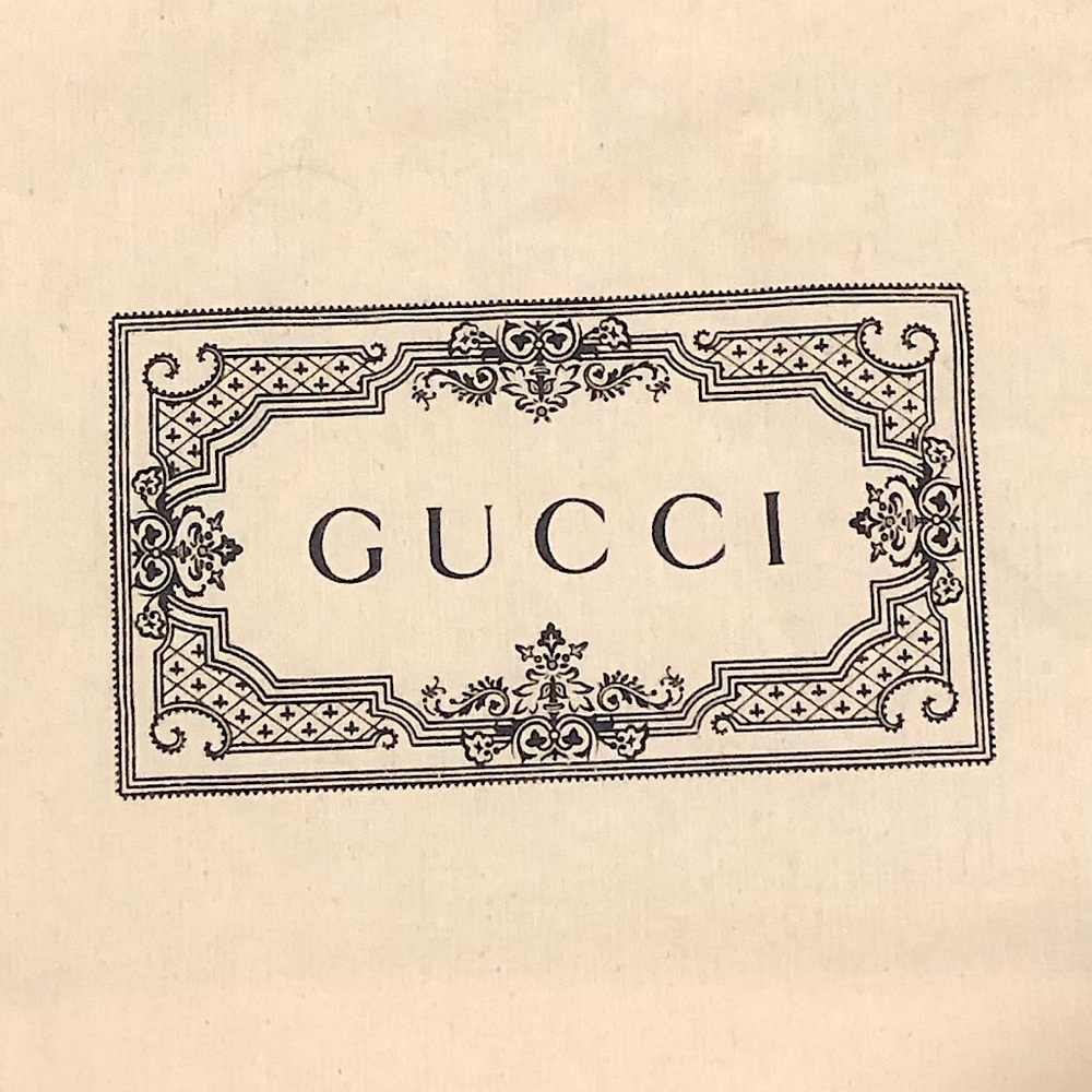 Authentic Vintage Gucci Canvas Double Sided Shoul… - image 4